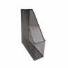 Suport documente Office Cover, 7.5cm, vertical, plasa metalica, negru