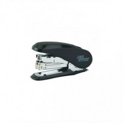 Capsator Kangaro Less Effort, 24/6 - 26/6, 30 coli, 52mm, capsare usoara, plastic, negru