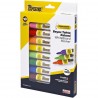 Marker tabla Nova, varf rotund, 3.0mm, set 10 culori