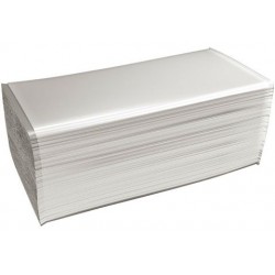Prosop de hartie  V-fold, alb, 2 straturi, 200 foi/pac