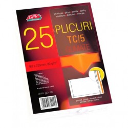 Plic standard gumat C5T ,162x229mm ,25 buc/set
