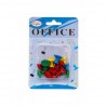 Ace panou pluta Office Cover, metalice, mari, diverse culori, blister 12 buc