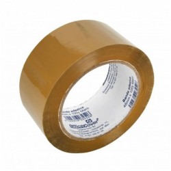 Banda adeziva Office-Cover, pentru ambalare, latime 48mm x lungime 100 metri, maro
