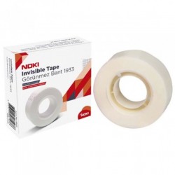 Banda adeziva Noki, 19mm x 33m, transparent, acrilic