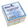 Cub de hartie cu suport  Office Cover, 500 coli, 85x85mm, 5 culori