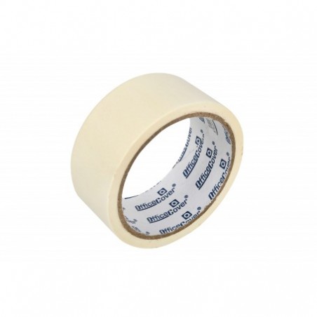 Banda adeziva din hartie Office-Cover, pentru mascare, 40mm x 15m, bej