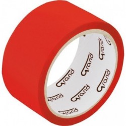 Banda adeziva Grand, 48mm x 50m, rosu, acrilic
