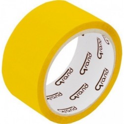 Banda adeziva Grand, 48mm x 50m, galben, acrilic