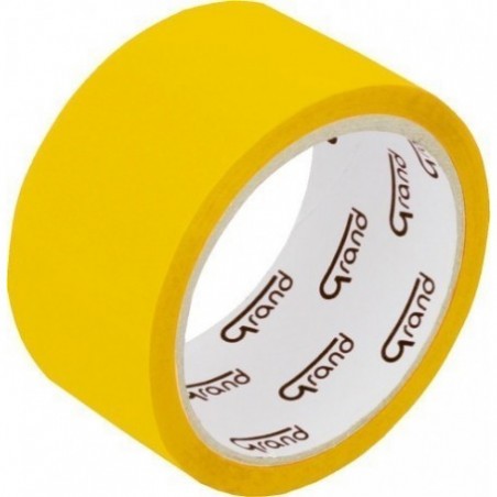 Banda adeziva Grand, 48mm x 50m, galben, acrilic