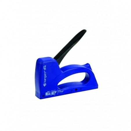 Capsator Tacker Kangaro, T-8, plastic, albastru