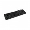 Tastatura Omega Standard OK05T, USB / microUSB, cablu 1.5m, + adaptor microUSB pentru tableta, negru