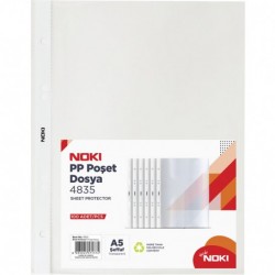 Folie de protectie A5 Noki, portret, 35 microni, set 100 buc