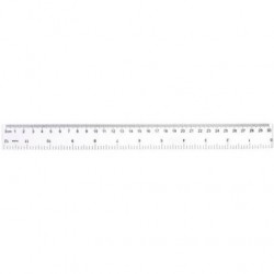 Rigla Cnx, 30cm, plastic