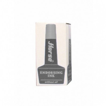 Tus stampila Horse 140-1048, negru, 28ml, cu picurator