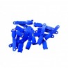 Clips pentru ecuson CNX, plastic, albastru, set 500 buc
