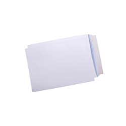 Plic siliconic B4T, alb, 250X353 mm, 25buc/set