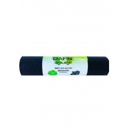 Saci menajeri negri de 240l, 10 bucati/rola, DAFIN