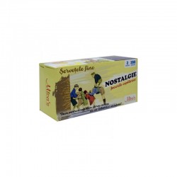 Servetele fine Mica's, 2 straturi, alb, 200 bucati/cutie