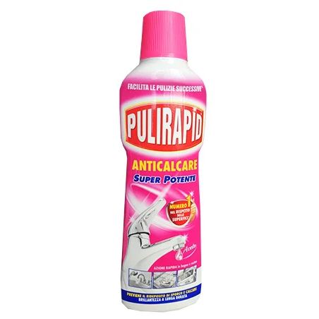 Solutie anticalcar pentru inox si ceramica, 500 ml, PULIRAPID
