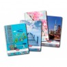 Caiet cu spira A4, 100 file, matematica, HERLITZ X.BOOK ENJOY LIFE