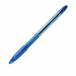 Pix cu bila,1.0mm, cu capac, corp albastru semitransparent, KEYROAD SOFTJET