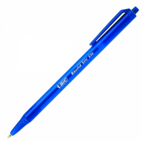 Pix cu mecanism, 1.0 mm, Bic Roundstic Clic