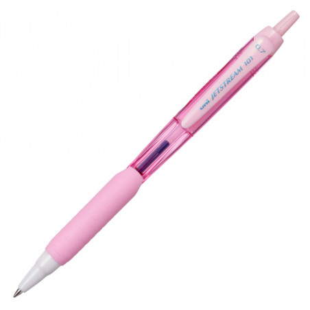 Pix cu mecanism Jetstream Uni-ball, 0.7 mm, grip cauciucat