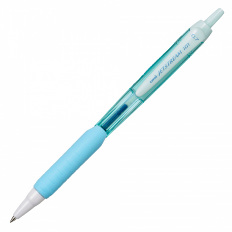 Pix cu mecanism Jetstream Uni-ball, 0.7 mm, grip cauciucat