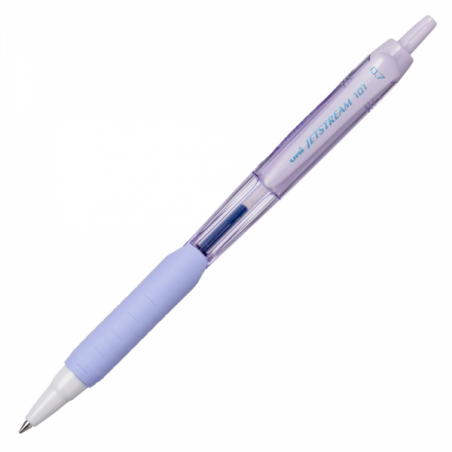 Pix cu mecanism Jetstream Uni-ball, 0.7 mm, grip cauciucat