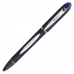 Pix cu capac Jetstream Uni-ball, 1 mm, corp negru