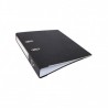 Biblioraft plastifiat Noki, A4, portret, 5 cm, buzunar eticheta, inele metalice