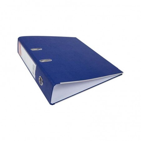 Biblioraft plastifiat Noki, A4, portret, 7 cm, buzunar eticheta, inele metalice