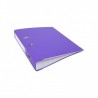 Biblioraft plastifiat Noki, A4, portret, 7 cm, buzunar eticheta, inele metalice