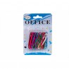 Agrafe birou Office Cover, metalice, 50mm, diverse culori, blister 30 buc