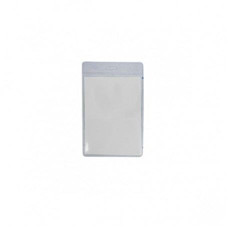 Suport ecuson PAG, vertical, 75x105mm, plastic, transparent