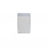 Suport ecuson PAG, vertical, 75x105mm, plastic, transparent