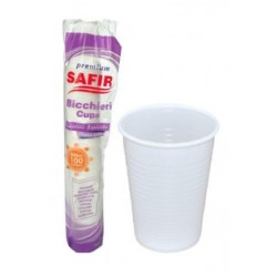 Pahare de unica folosinta, plastic, 200ML, 100buc/set