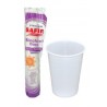 Pahare de unica folosinta, plastic, 200ML, 100buc/set