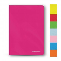 Set 5 caiete scolare A5, 60 file, matematica, colturi rotunjite, coperta plastifiata, COLORARTE