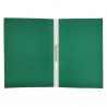 Dosar incopciat 1/1, cu capse STIL, verde/albastru