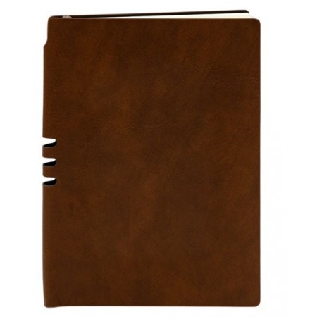Agenda A5 nedatata , coperta imitatie piele maro