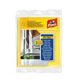 Lavete umede super absorbante, 3buc/set, FINO