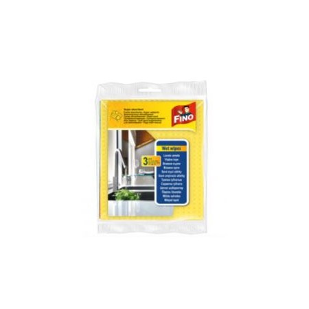 Lavete umede super absorbante, 3buc/set, FINO