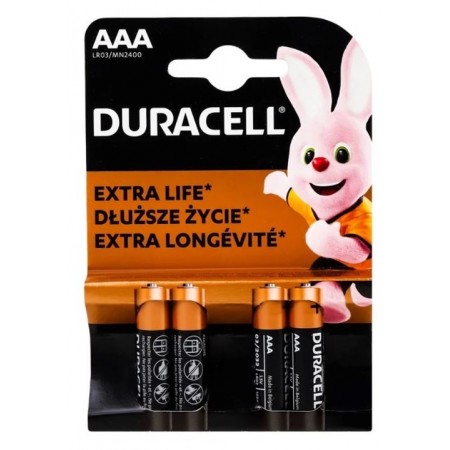 Baterii R3 AAA 4 bucati/set, DURACEL