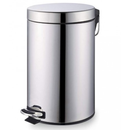 Cos de gunoi otel inoxidabil cu pedala, 15l