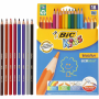 Creioane colorate Bic Kids Evolution, 18 culori