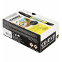 Marker permanent Grand, doua capete, 0.8mm / 3.8mm, pentru CD, varf rotund, negru