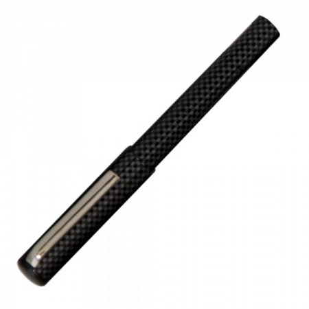 Stilou Colorarte Moon, alimentare rezerve, corp negru cu model carbon