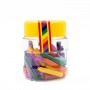 Patroane cerneala scurte (rezerve) Colorarte 522854, cerneala albastra, borcan PVC 50 buc diverse culori