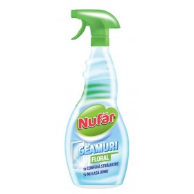 Solutie curatare geamuri cu pulverizator, 500ml, NUFAR OCEAN